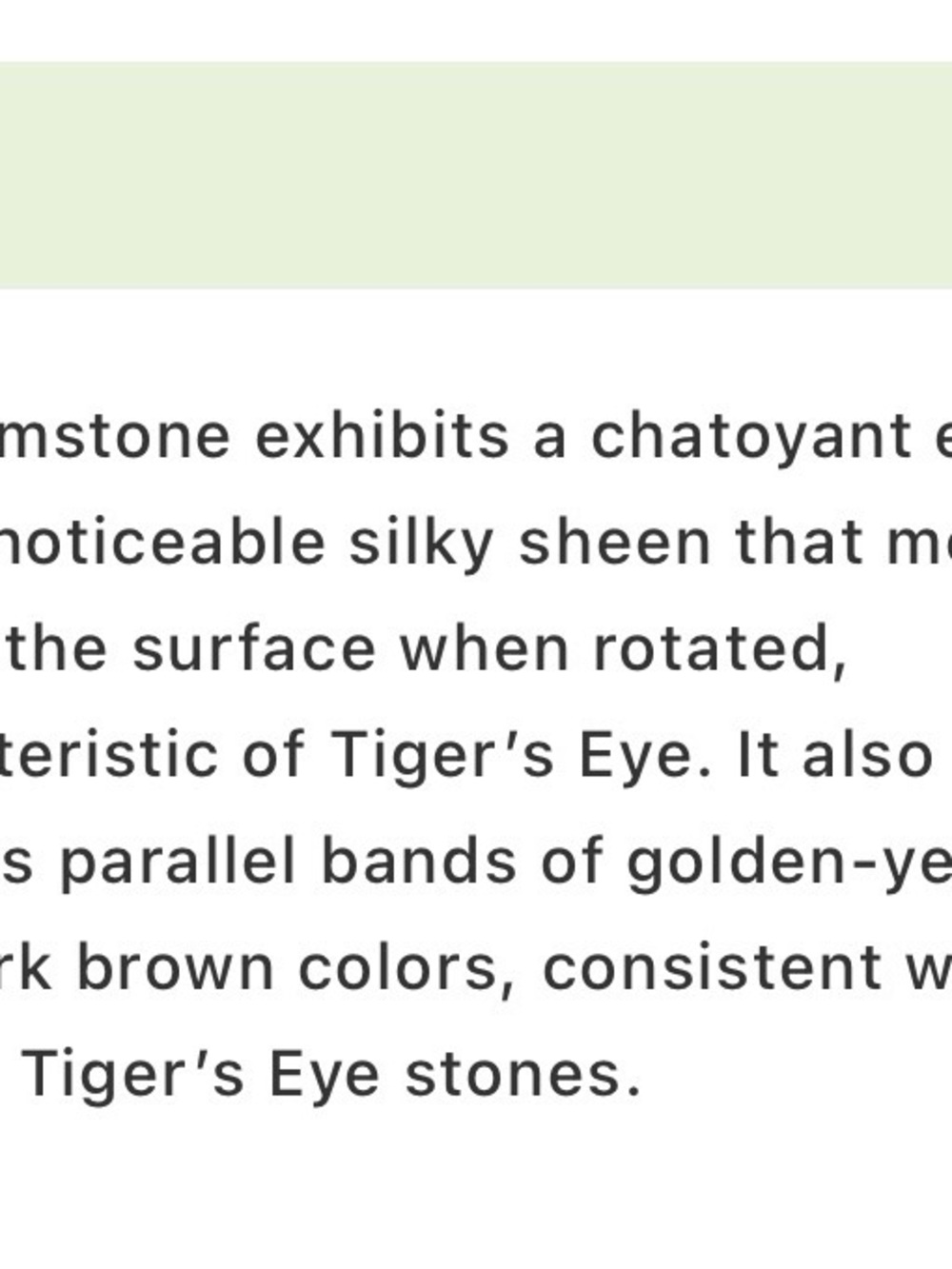 Bold Silver 925 stamped Tiger's Eye Statement Ring - Picture 8 of 9
